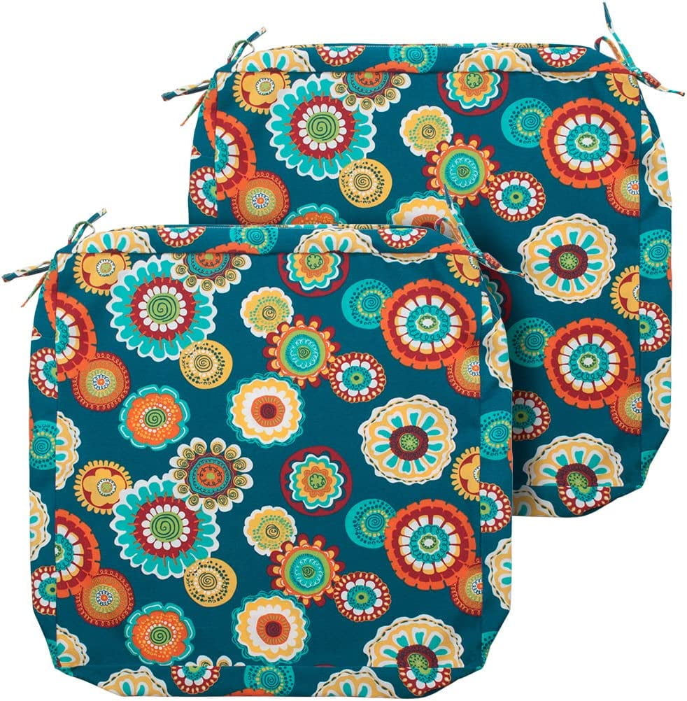 MAGPIE Indoor Outdoor 20" x 18"x 4" Chair Cushion Cover Replacement 2