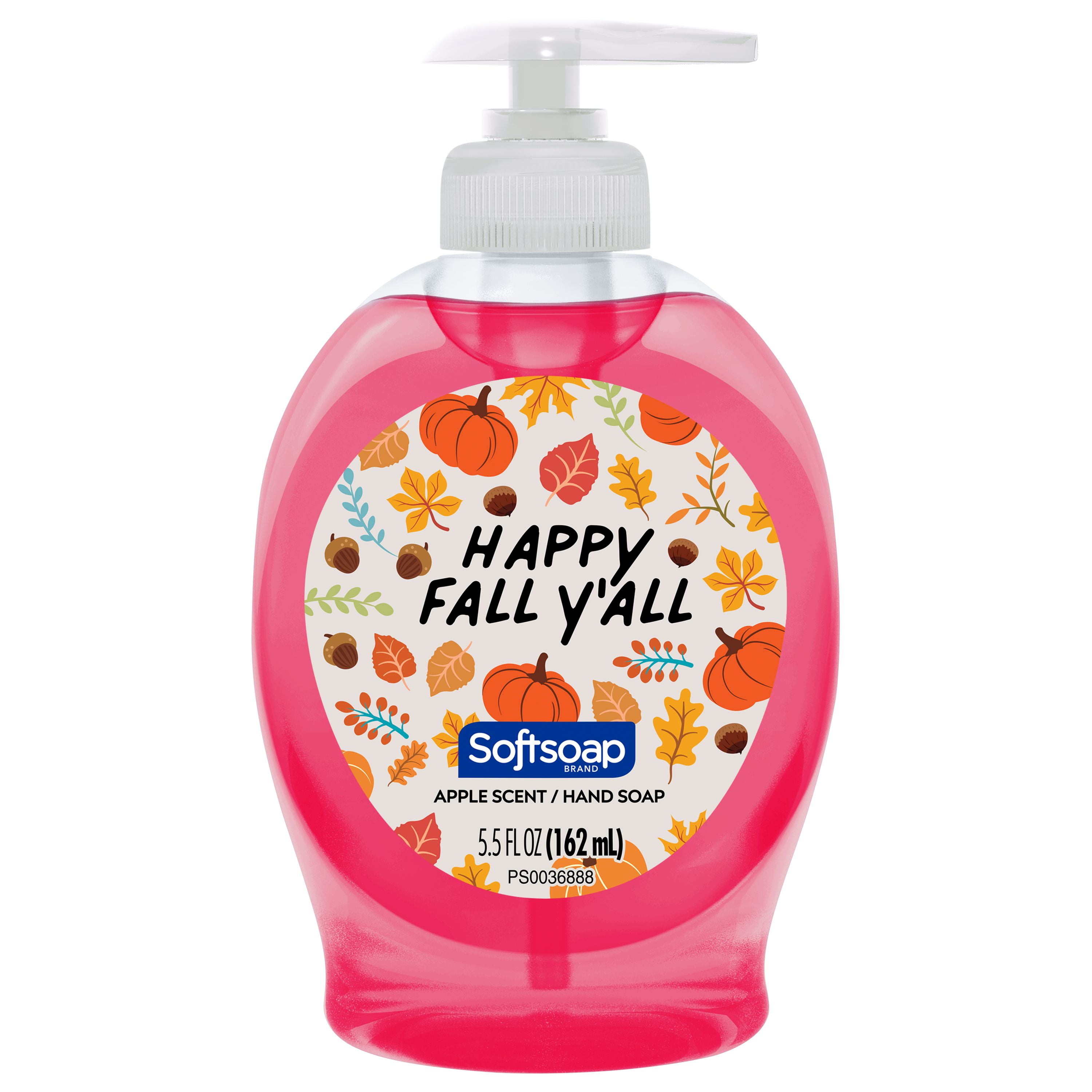Softsoap Liquid Hand Soap, Apple Scent Fall Pump, 5.5 oz