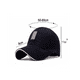 thumbnail image 3 of Gorra De Béisbol Cómoda Para Deportes Al Aire Libre 3 Piezas gris/blanco/negro, 3 of 3