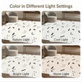 thumbnail image 7 of ODIKA 6'x9' Black White Abstract Scattered Dots Lines Washable Area Rug Modern Minimalist Geometric Confetti Style Non-Slip, Easy Care, for Family Room, Living Mater Bedroom, 7 of 7
