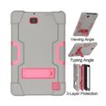 thumbnail image 6 of Goldcherry RCA Cambio 10.1"Case Hybrid Shockproof Rugged Anti-Impact Drop Protection Cover Built with Kickstand For RCA Cambio 10.1" 2018(Model W1013 DK/W101V2 B)(Gray+Pink), 6 of 7