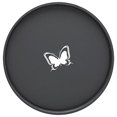 thumbnail image 1 of Kraftware Corp. 88230 Kasualware Plateau de Service Rond 14 Pouces Papillon Noir, 1 of 1