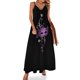 thumbnail image 1 of Nuevo carnaval. Máscara con flor de lis. Vestido sin mangas. Vestidos elegantes tallas grandes. Vestidos de verano para mujer . Ropa de mujer, 1 of 7