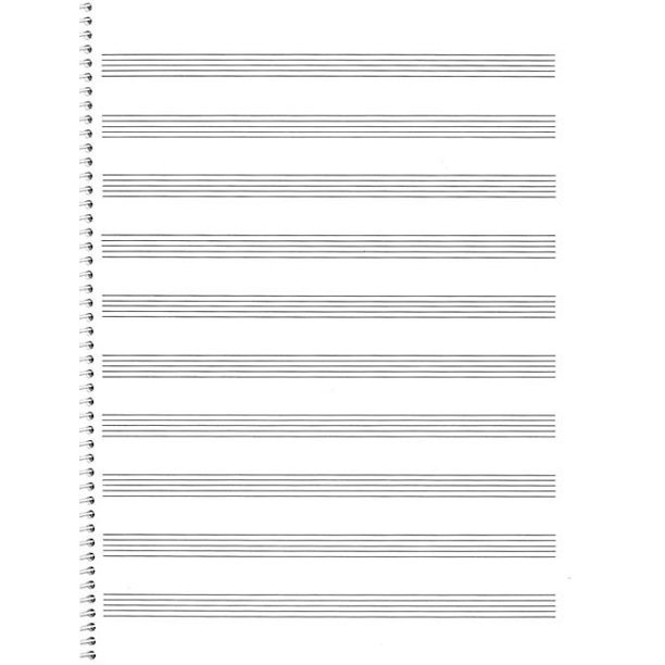 Passantino Manuscript Papers 74. Spiral Book 10Stave Passantino
