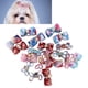 thumbnail image 5 of Moño de pelo para mascotas lazos de pelo de perro cómodos y coloridos a la moda con banda de goma para gatos para caballos para cachorros ANGGREK Otros, 5 of 8