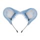 thumbnail image 3 of Diadema con orejas de hámster, diadema con orejas de animales para fiestas temáticas de animales, accesorios para fotos Azul, 3 of 8