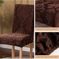 thumbnail image 3 of Fundas para sillas de moda Funda para sillas multicolor Protector exterior universal Funda giratoria de estilo simple para Hotel Restaurante Café Methold HA012487-01, 3 of 7