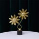 thumbnail image 4 of Xihbxyly Adorno de Hoja de Hierro, Diseño de Metal Dorado de Lujo, Elegante Detalle Decorativo para El Hogar, Elegante Decoración para La Entrada de La Sala de Estar, Perfecto para Invierno y Navidad, 4 of 6