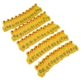 thumbnail image 4 of Ear Tag, 100Pcs Number Ear Tag Indispensable Number 001-100  For Farm For Poultry Farms Yellow,Green,Orange, 4 of 8