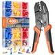 thumbnail image 1 of Kit de herramientas de crimpado Preciva AWG20-10 con 400 conectores, 1 of 7