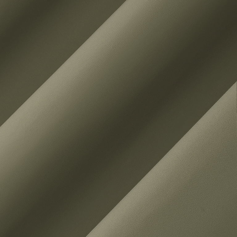 Sun Zero Cyrus Thermal 100% Blackout Grommet Curtain, 40" x 84", Olive photo 4