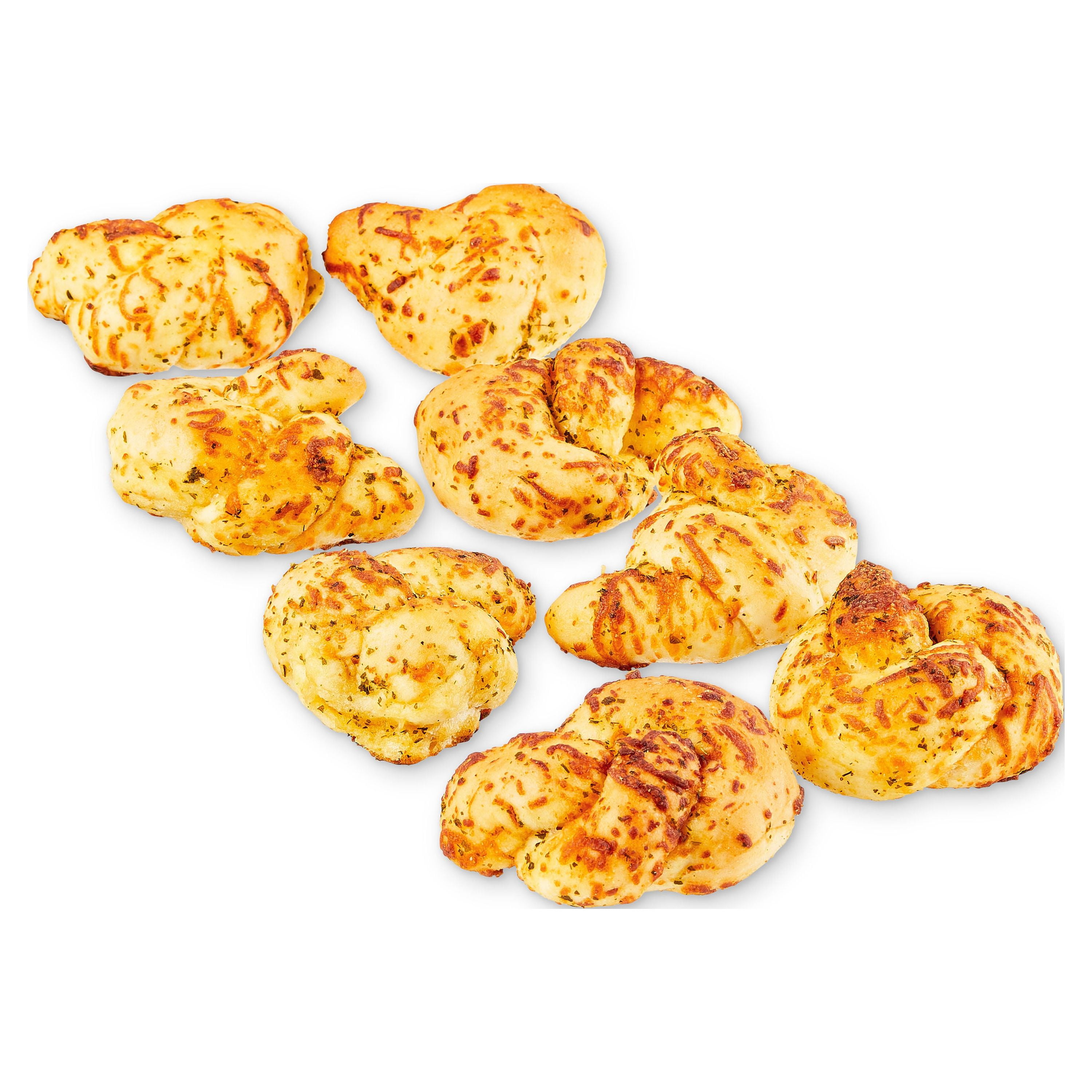 Marketside Three Cheese Garlic Bread Knots, 12.1 oz, 8 Count