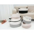 thumbnail image 6 of REGALWOVEN Woven Storage Basket with Handles, Shelf Closet Storage Bin White/Grey 13*9.5*7in, 6 of 6
