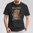 thumbnail image 2 of Jungle Tiger Welcome to Our Jungle T-Shirt | Tiger Lover Hiking Adventure Tee | Wildlife Safari Graphic Shirt | Outdoor Nature Enthusiast Apparel | Comfortable Casual Wear, 2 of 3