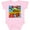 AD-Pink, variant on Little Sister Comic Book Girls Baby Bodysuit