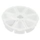 thumbnail image 5 of Caja organizadora de plástico transparente BuyWeek redonda de 8 rejillas, 5 of 14