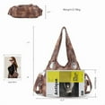 thumbnail image 2 of Angel Kiss for Women Large capacity Vegan Leather wallet and Handbags Crossbody Purses Multi pocket shoulder bag, 2 of 5