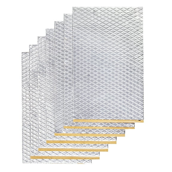 SKYSHALO Sound Absorption Sheet Noise Mass Grabber 52sq.ft 9.8" x 15.7" x 0.05"