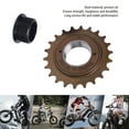 thumbnail image 4 of Kit de Adaptador de Volante Derecho 22t Adaptador de Rueda Libre de Tracción Derecha Acero de Hierro de Alta Resistencia Para Scooter de Bicicleta Eléctrica, 4 of 7