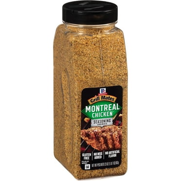 Mccormick Grill Mates Montreal Chicken Seasoning, 23 Oz - One 23 Ounce Container Of Montreal Chicken Seasoning With Blend Of Garlic, Onion, Black And Red Pepper And Paprika For Meats And Seafood