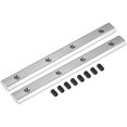 thumbnail image 1 of Unique Bargains Straight Line Connector, 7 Inch Joint Bracket w Screws for 4040 Series T Slot 8mm Aluminum Extrusion Profile, 2 Pcs, 1 of 4