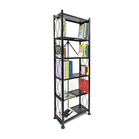 Origami 3 Pack 6 Shelf Bookcase Open Organizer Freestanding Rack Shelves