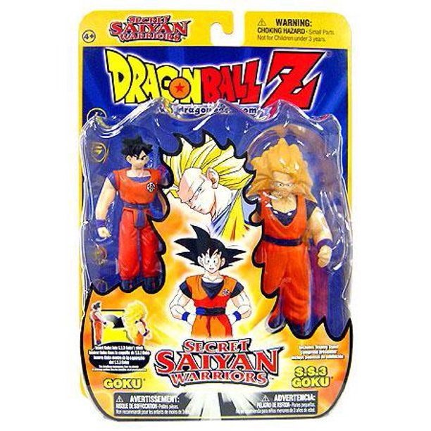 Dragon Ball Z Secret Saiyan Warriors Goku & SS3 Goku Action Figure 2