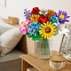 thumbnail image 5 of Set de construcción con ramo de flores Linkowin, 980 unidades, con 12 flores, 5 of 8
