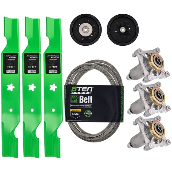 8TEN Blade Spindle Belt Idler Kit for Husqvarna 54 inch Z254 MK1005521