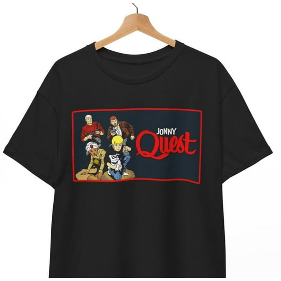 Jonny Quest T-Shirt, 80's 70's cartoon Johnny Quest Tee, Unisex Shirt