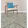 thumbnail image 4 of Cadot Cottagecore Aubusson Rug w/Fringe, Back/Gray Diamonds, 2ft x 3ft Accent Rug, 4 of 4