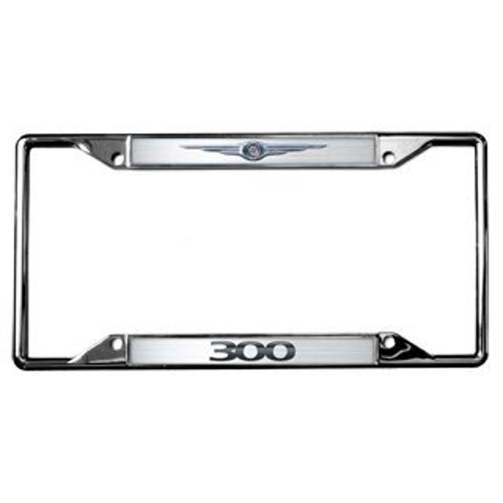 Chrysler Logo 300 License Plate Frame