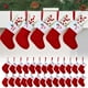 thumbnail image 1 of mfyjkho Calcetines Navideños De Punto Con Letras Bordadas Y Colgante De Árbol De Navidad Para Decoración Navideña, 1 Unidad, 1 of 3