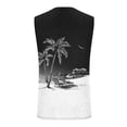 thumbnail image 5 of DPTALR Men's Casual Fashion Printed Round Neck Sports Tank Top,Black,Big and Tall Men S, 5 of 5