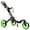 Green, variant on Goplus Folding Golf Push Cart W/Scoreboard Adjustable Handle Swivel Wheel Red