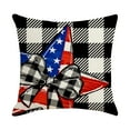 thumbnail image 5 of 250Th Anniversary Usa 4Th Of July 4Th Of Patriotic Blue Red Pillow Covers 1616 Set Of 2, Fourth Independence Star Print Decorative Throw Pillowcases Outdoor Memorial Day Cushion Cases Couch, 5 of 7