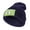navy-style, variant on Fashion Knitted Cap Unisex Outdoors Hip Hop Knit Caps Comfortable Warm Winter Hats