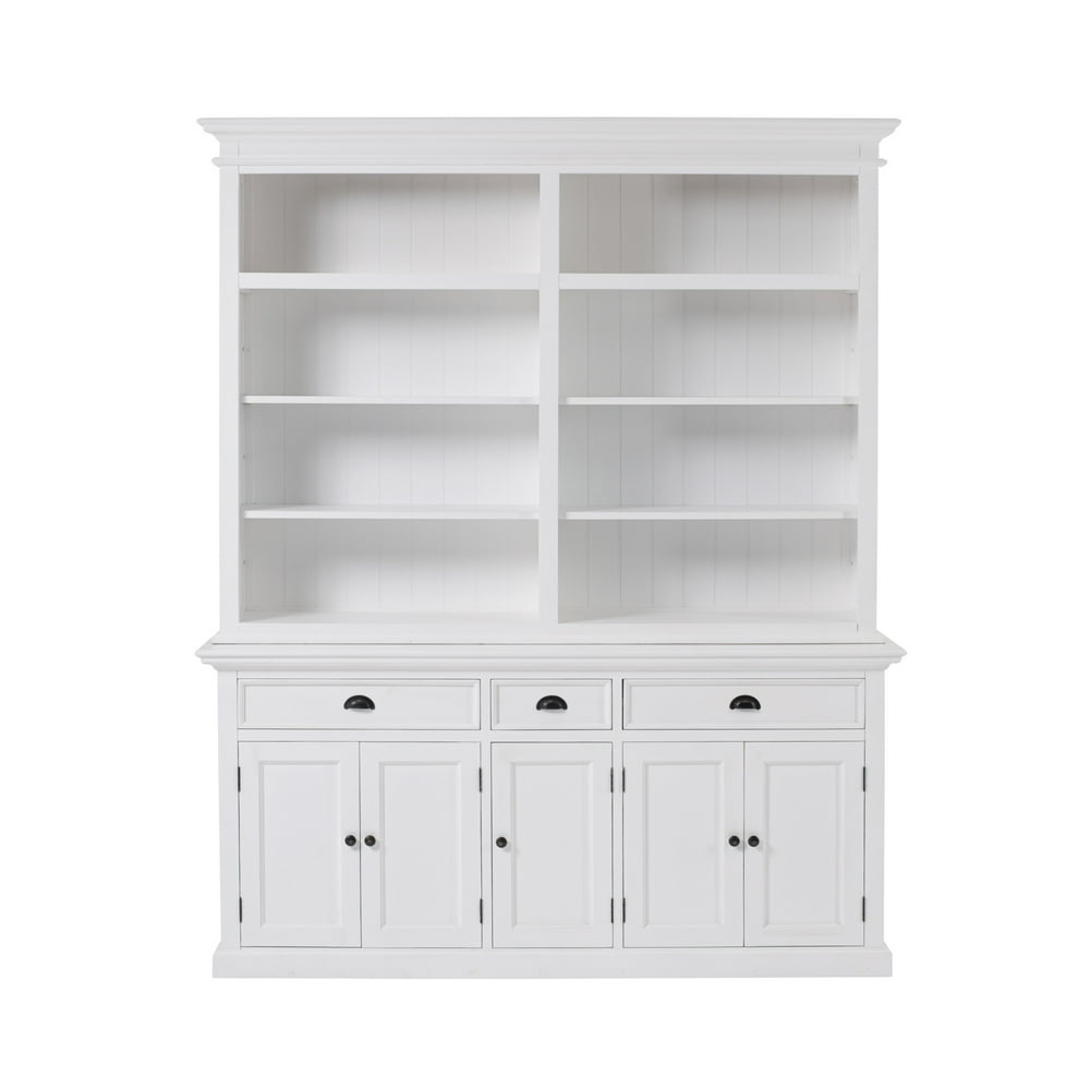 Hutch Bookcase 5 Doors 3 Drawers
