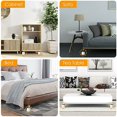 thumbnail image 4 of Furniture Riser 4 Adjustable Heavy Duty Furniture Riser Protect Floor Non-Slip，gray, 4 of 5