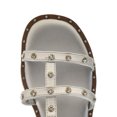 thumbnail image 4 of Girls Gladiator Sandal, Sizes 12-6, 4 of 6