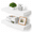 White-24W x 11.6D x 2H, 2 Pack, variant on Deep Floating Shelves 36'' X 12'' White For Wall Set Of 2