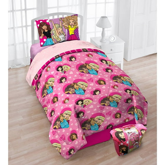 Get A Beautiful Barbie Throw Blanket For Your Little Doll