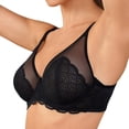 thumbnail image 4 of Bras for Women Minimizer JIANLAI ,Full Cup See Through Lace Everyday Bra, Adjustable Straps Elegant Comfort Bra, 4 of 6