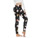 thumbnail image 1 of MKLEKYY Leggings de yoga para mujer, mallas con estampado navideño, leggings deportivos de control para yoga, leggings de cintura alta para mujer, 1 of 3