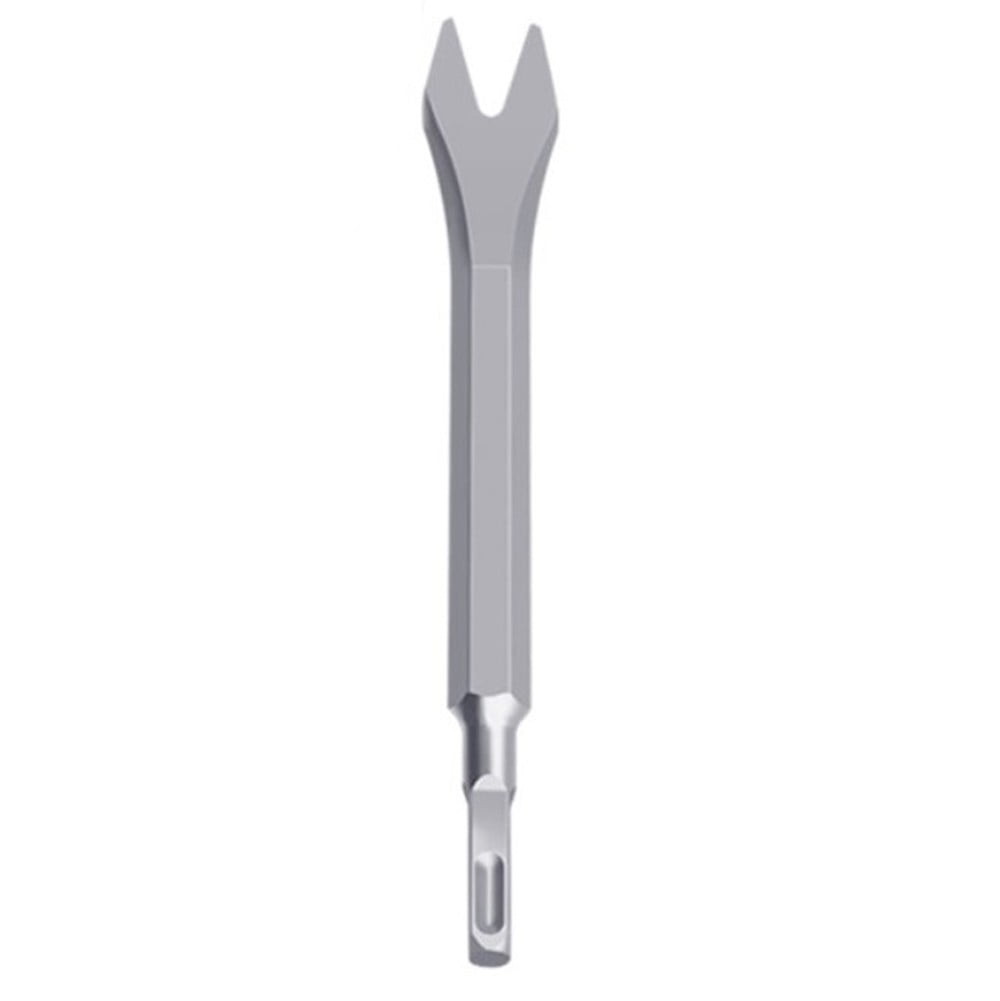 Electric Hammer Chisel Suqare Shank Drill Bit Point Groove For Concrete Wall Smile Home