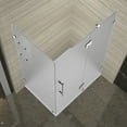 thumbnail image 2 of Aston Sen992f-5036-10 72" High X 50" Wide X 36" Deep Hinged Frameless Shower Enclosure -, 2 of 7