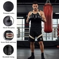 thumbnail image 3 of Professional Muay Thai Training Gloves with Hook & Loop Closure, Durable Leather Kickboxing Gloves for Training, Sparring, and Intense Workouts, 14 oz, 3 of 6