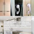 thumbnail image 4 of Super Power Suction Cup Handle, Helper Grip Handrail Puller for Bathroom, Shower, Cabinet, Mini Fridge (White)，JUN, 4 of 5