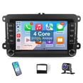 thumbnail image 1 of Radio de coche Leadfan para Volkswagen VW Passat Jetta Bettle Caddy Tiguan Touran Sharan para SEAT S, 1 of 7