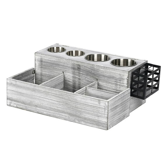 Kuntesetty Curling Irons Organizer Bathroom Organizer Multifunctional Blow Dryer Holder